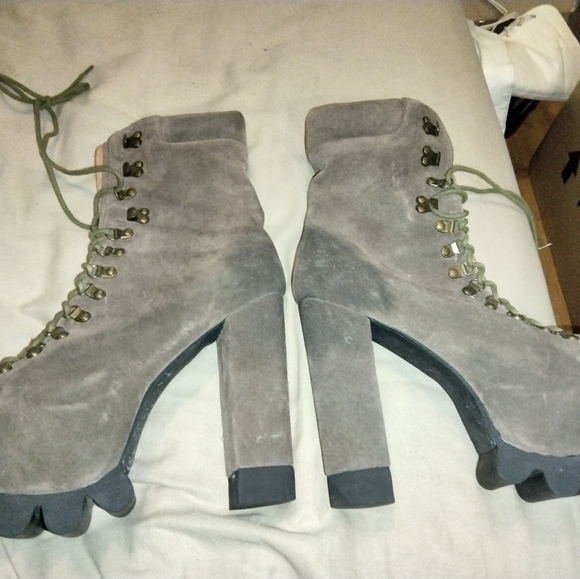 Jeffrey Campbell "Kick It". Rugged look - Picture 5 of 7